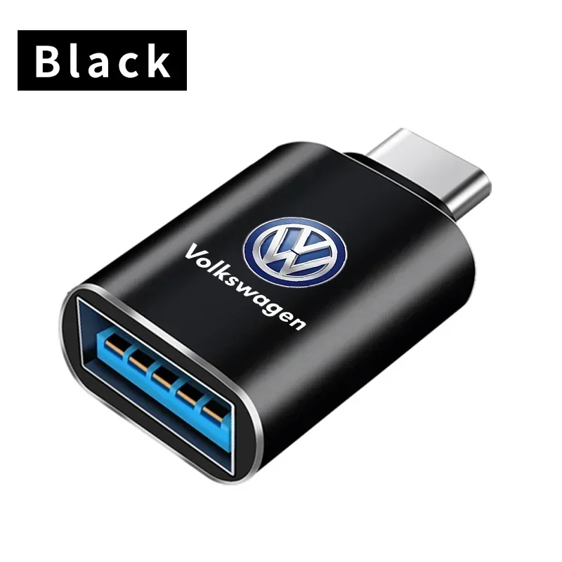 

Переходник с Type C OTG «папа» на USB «мама», коннектор для Volkswagen Sagitar GTI Teramont R Jetta Magotan R-Line Polo