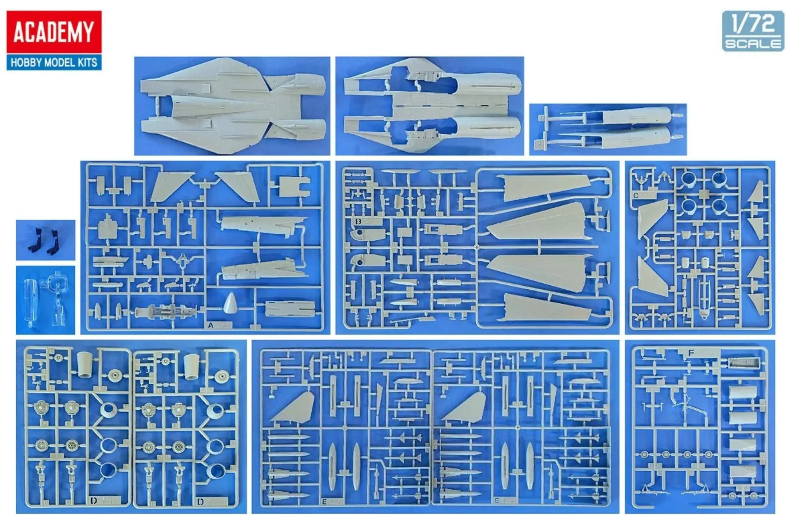 Академия AC12590 1/72 F-14D Super Tomcat `VF-2 Набор моделей охотников за головами
