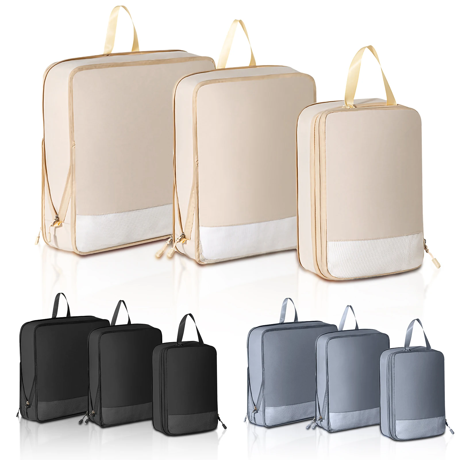 Компрессионные кубики для чемодана дорожные аксессуары расширяющиеся