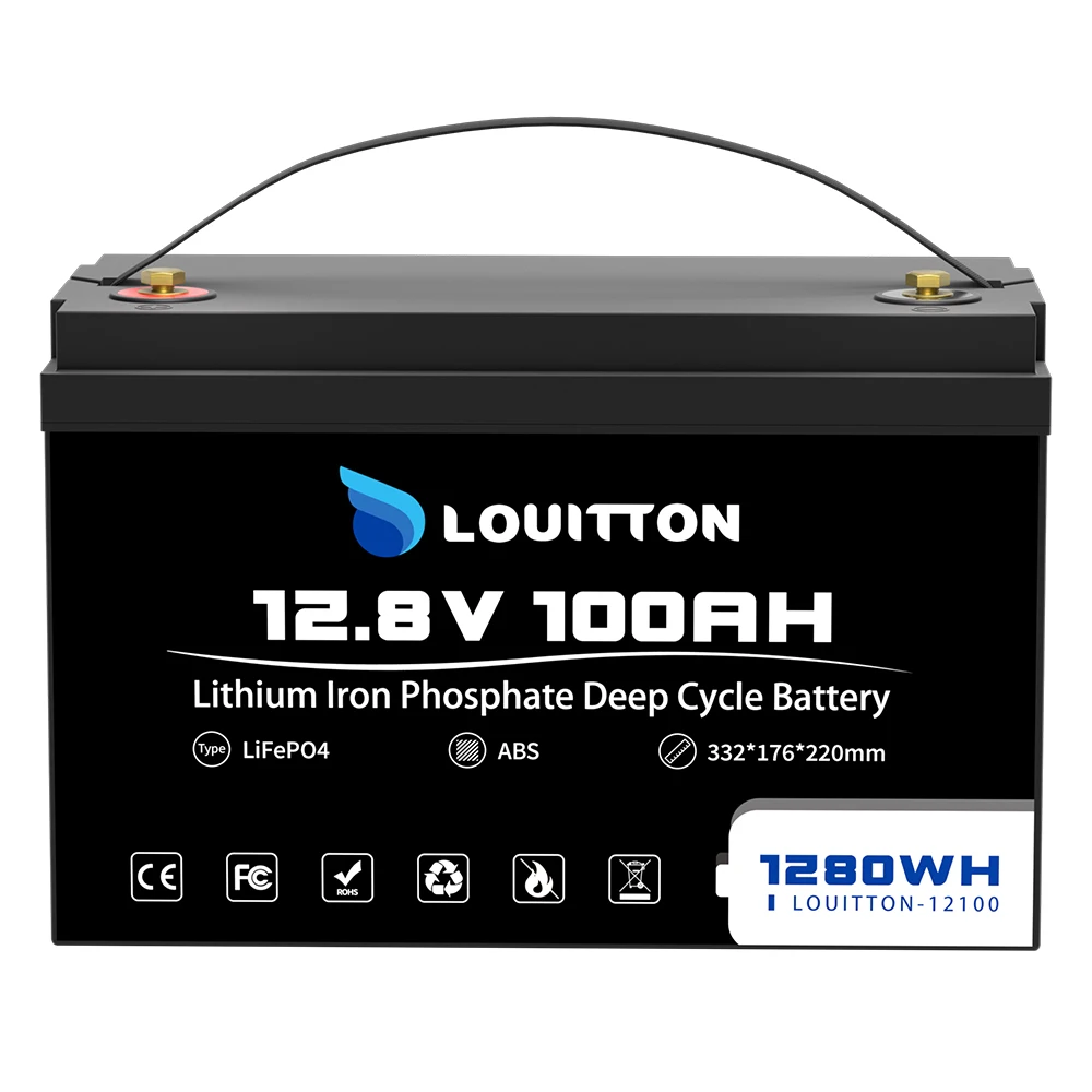 Аккумулятор Lifepo4 12 В 100 Ач с низкотемпературной зарядкой BMS