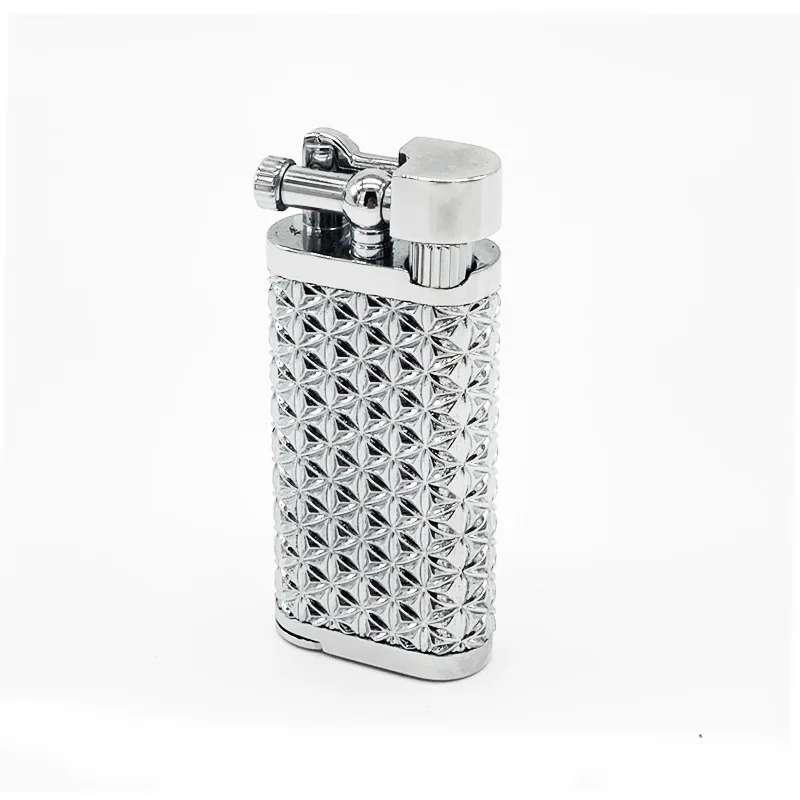 Новинка 2023 надувная зажигалка с бутановым газом типа металлический цинковый