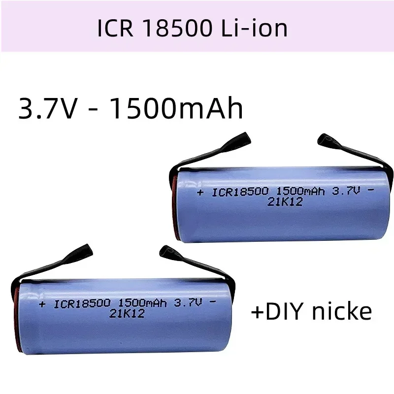 Li-Ion аккумуляторная батарея 18500 3 7 В 1500 мАч поясная сумка с большой емкостью +