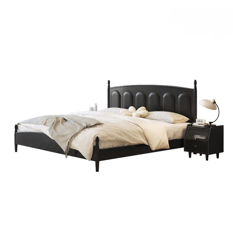 Минималистичная современная кровать 180x200 см модная двуспальная в итальянском