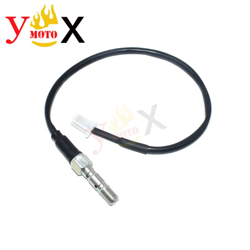 M10 1/1.25 Гидравлический тормозной давления заднего света полый болт переключатель провод для Yamaha MT03 YBR FJR FZ1 FZ6 XMAX TMAX R1 R6 XVS on.