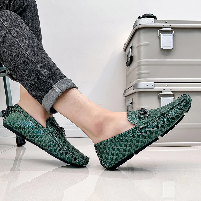 Мокасины мужские повседневные модные туфли лоферы Стиль Английский популярные