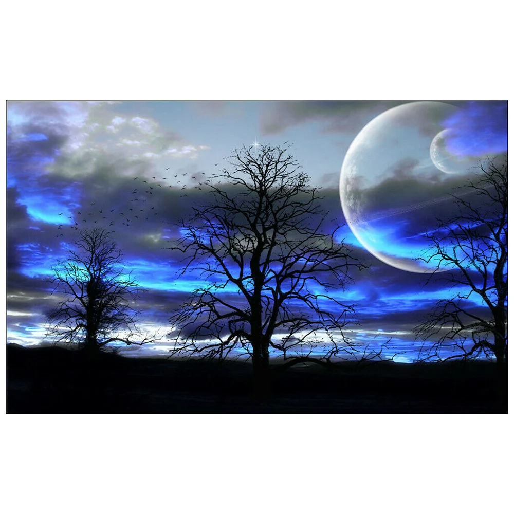 

30x40cm 5D DIY Landscape Diamond Painting Tree Landscape Diamond Embroidery Cross Stitch Kit Art Crafts Home Decor