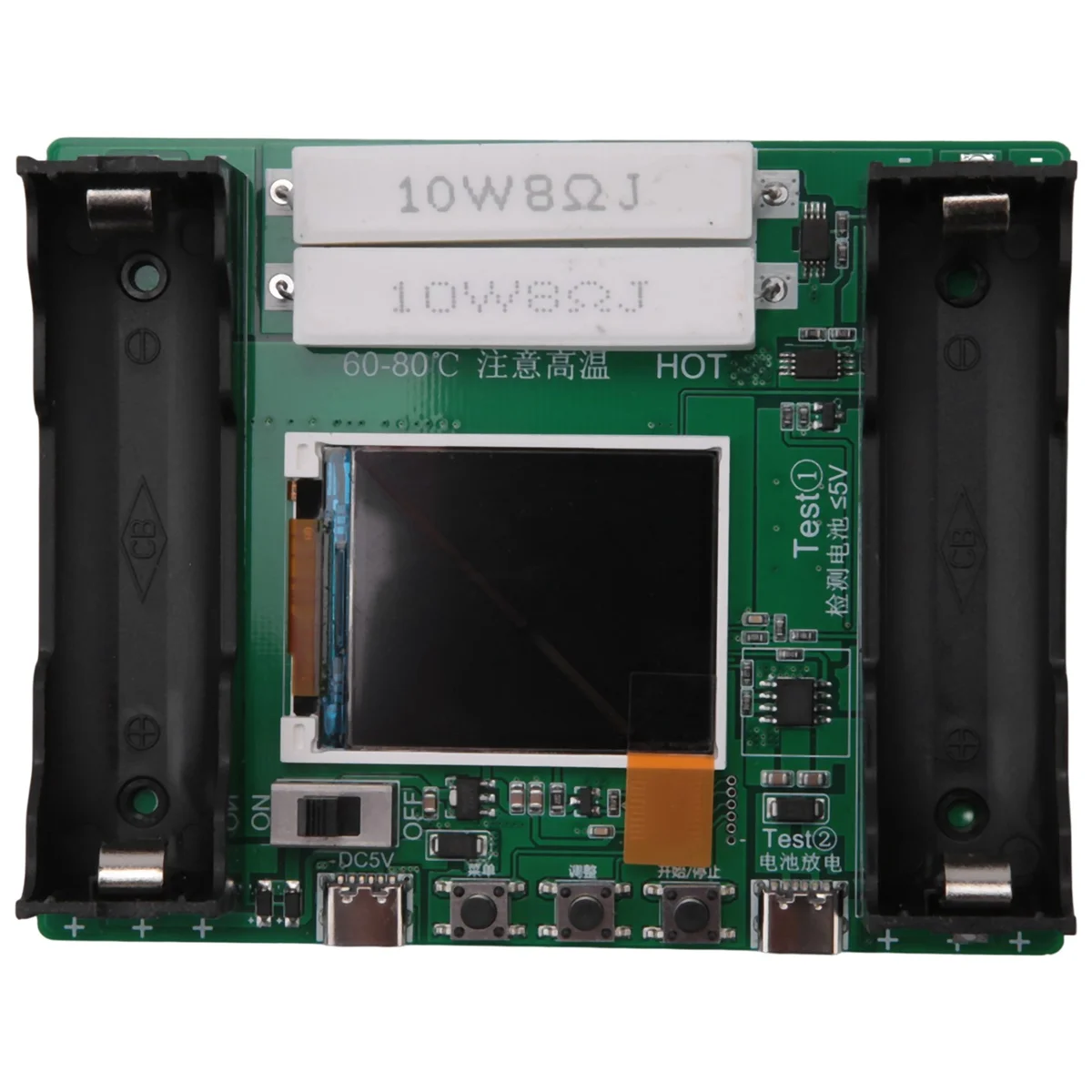 

18650 Lithium Battery Capacity Module Measurement Internal Resistance Tester LCD Digital Display Capacity Tester Module