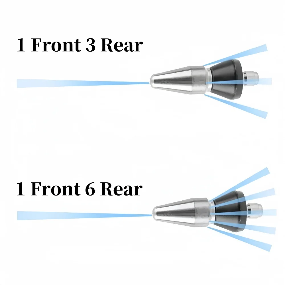 1/4 3/8 дюйма насадка для очистки сточных вод высокого давления материал из