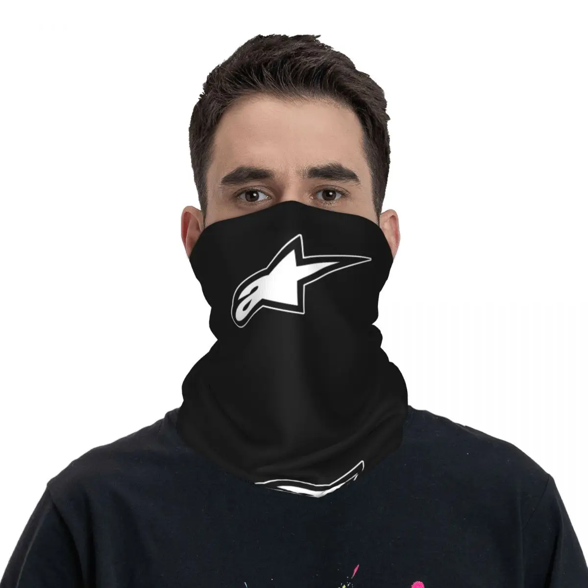 

Men Motocross Merch Bandana Neck Cover Face Mask Motorsports Ride Balaclava Motorcycle Headband For Unisex Wrap Scarf Breathable