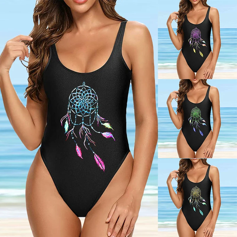 

2022 Women One Piece Swimsuit Sports Swimwear Female Bodysuit Beachwear Summer Plus Size Bathing Suit Backless Sexy Bikini