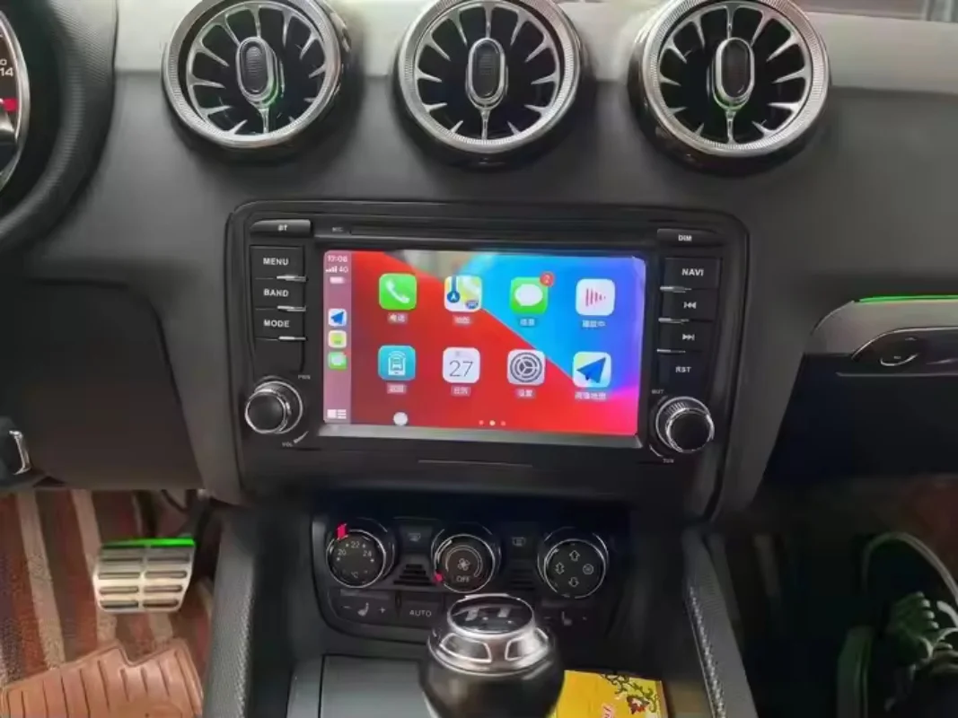 Фото 9 дюймов Android 13 Carply Radio GPS Стерео для Audi TT MK2 8J 2006 2007 2008 2009 2010 2011-2014 Автомобильный мультимедийный плеер Автораadio №3