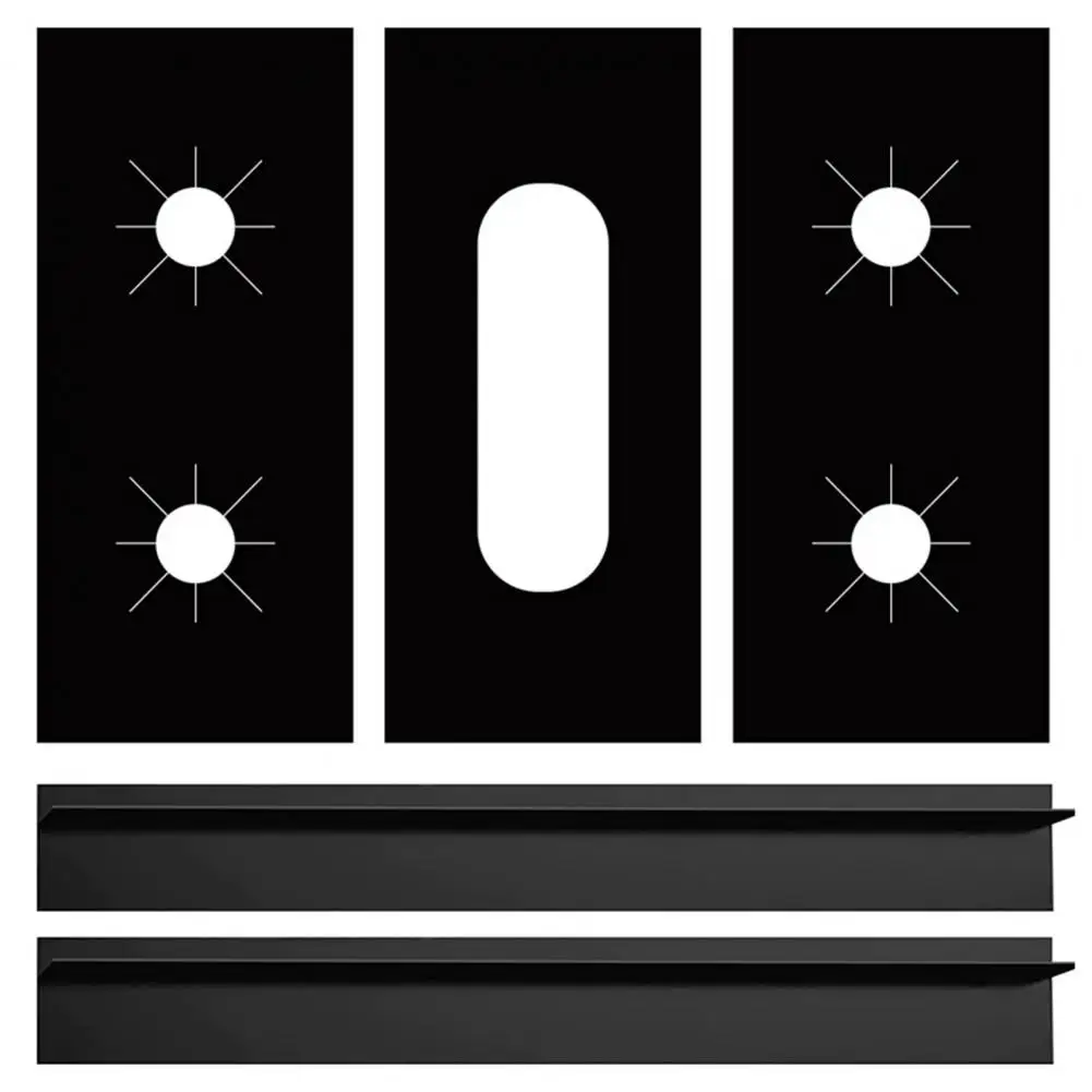 

5 шт., термостойкие коврики для горелок, для дома и кухни