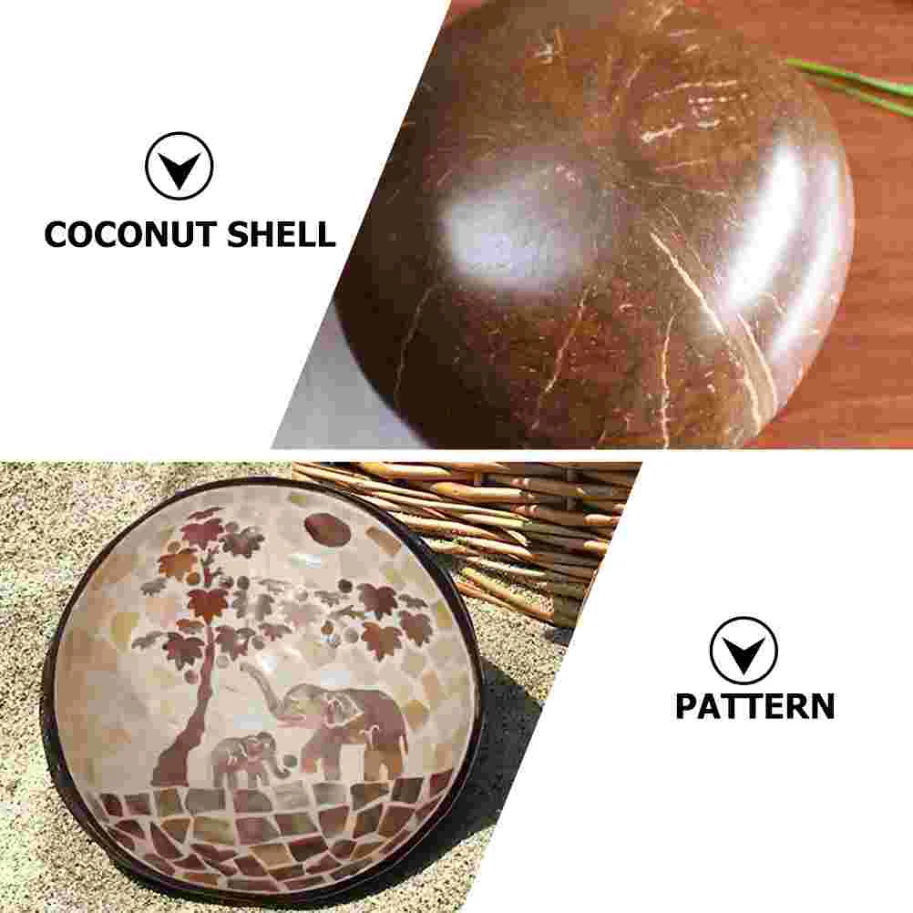 Конфеты из скорлупы кокоса закуски скорлупа контейнер для конфет миска хранения