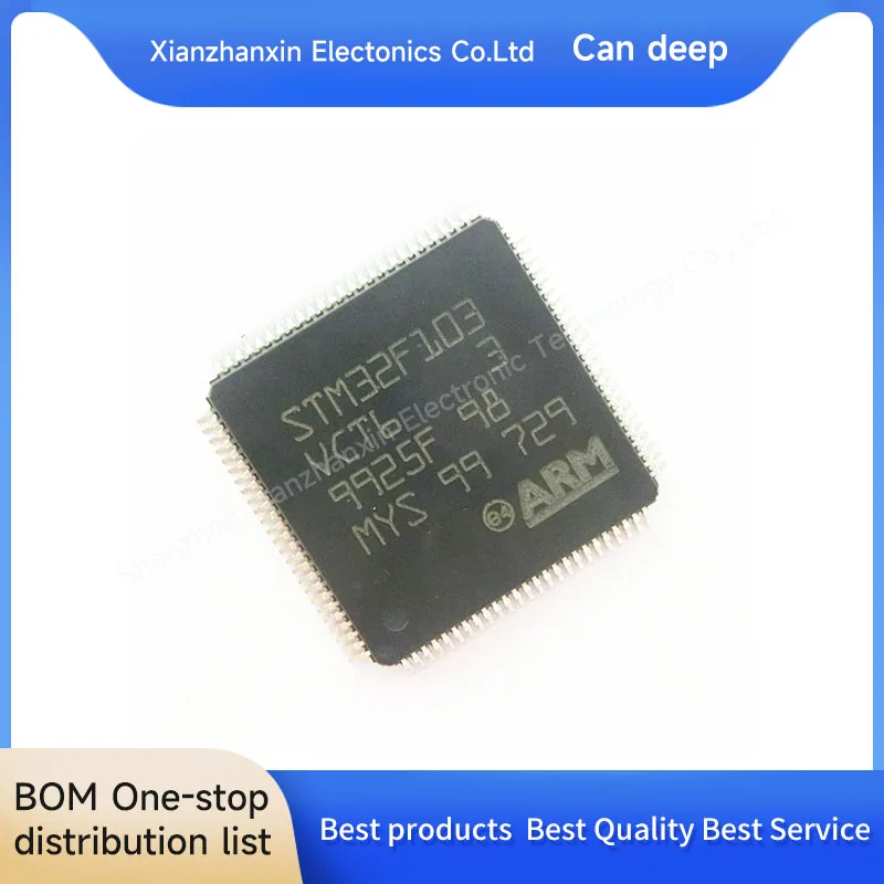 32-битные микроконтроллеры STM32F103VCT6 STM32F103 103VCT6 LQFP100, 1 шт./партия