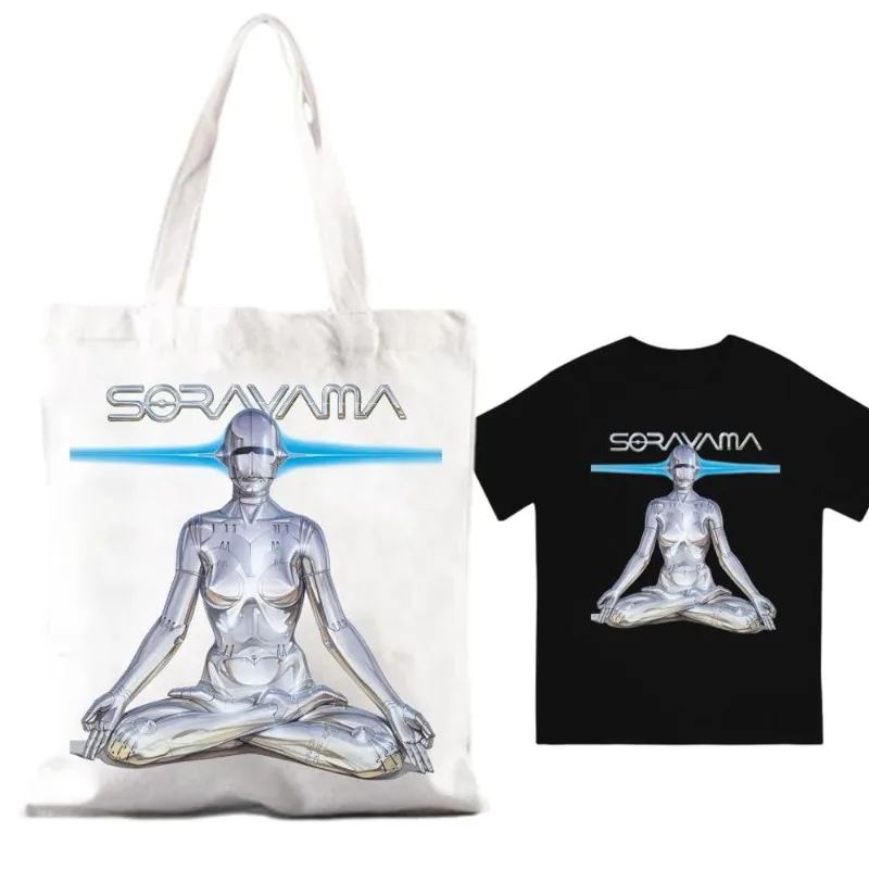 Art Hajimes Sorayama унисекс сумка через плечо из конопли и футболки