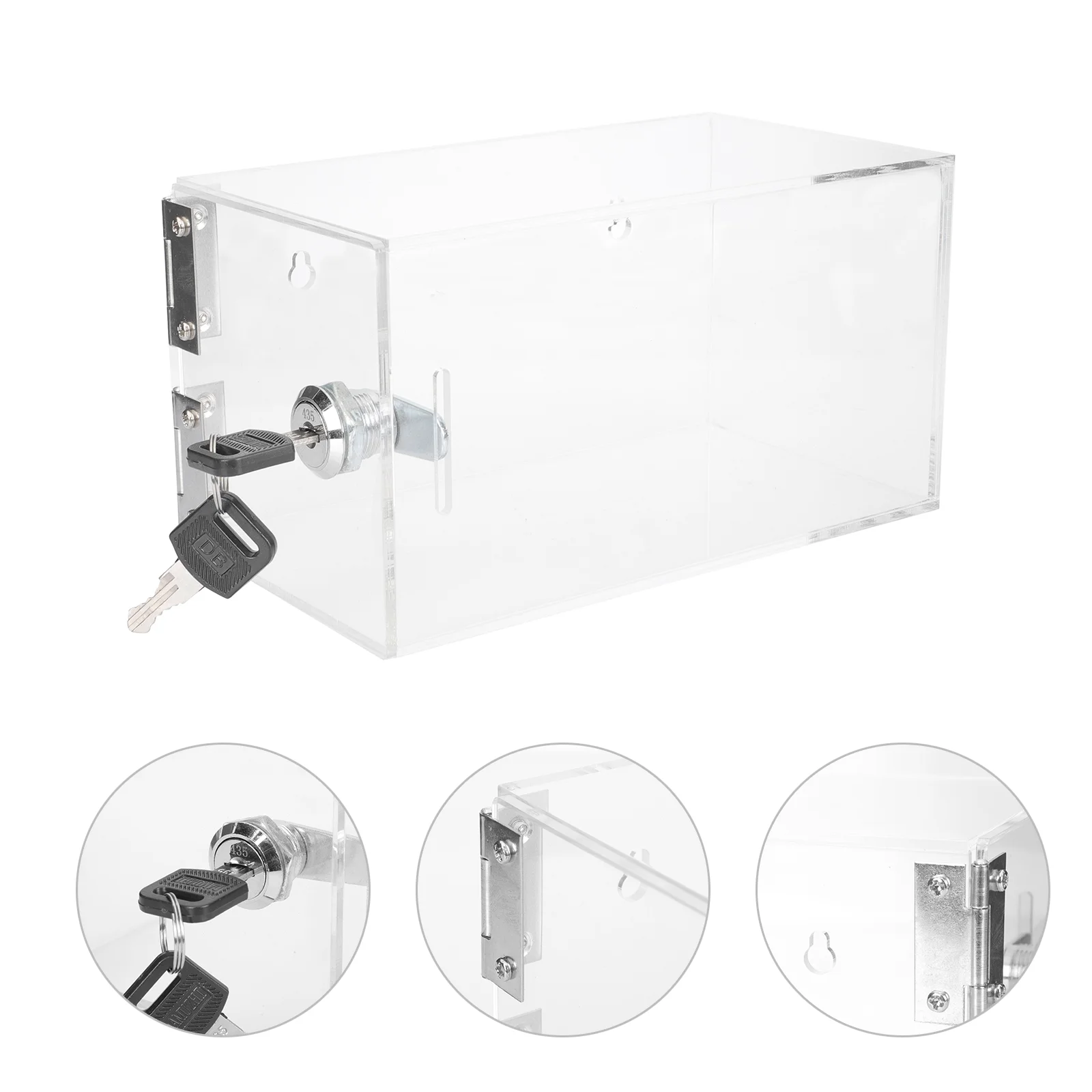 

Wear-resistant Lock Box Transparent Phone Jail Convenient Phone Box Phone Supply