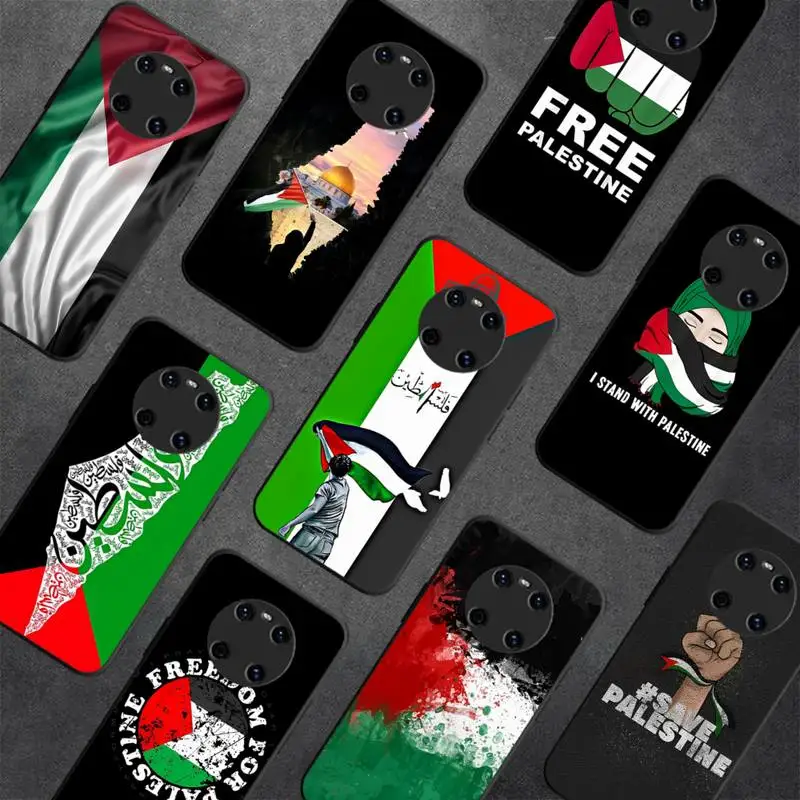 

Palestine Flag Phone Case for Huawei Y 6 9 7 5 8s prime 2019 2018 enjoy 7 plus