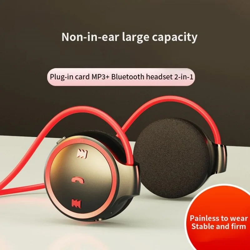 

Беспроводные наушники, mp3-плеер, беспроводные Bluetooth наушники, музыкальная гарнитура, спортивный портативный mp3-плеер, наушники walkman для телеф...