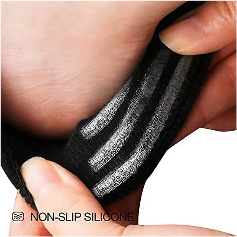 2Pairs Men's Invisible Socks Silicone No-Slip High Quality Ankle Socks Breathable No Show Low Sock Casual Thin Boat Sock for Men