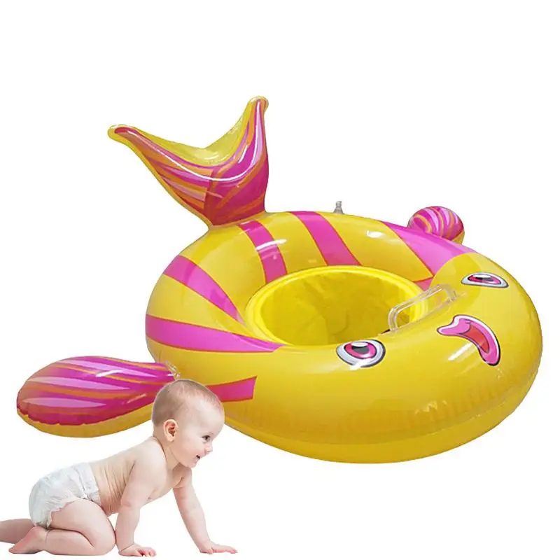 

Children's Swim Rings Fish Shaped Pool Float Loungers Tube Inflatable Pool Toys Beach Party Decorations Swimming Pool Water Fun