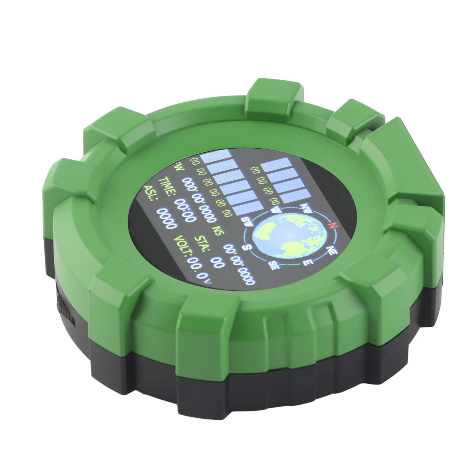 Автомобиль HUD Дисплей Интеллектуальный высотный компас Вождение миль Время