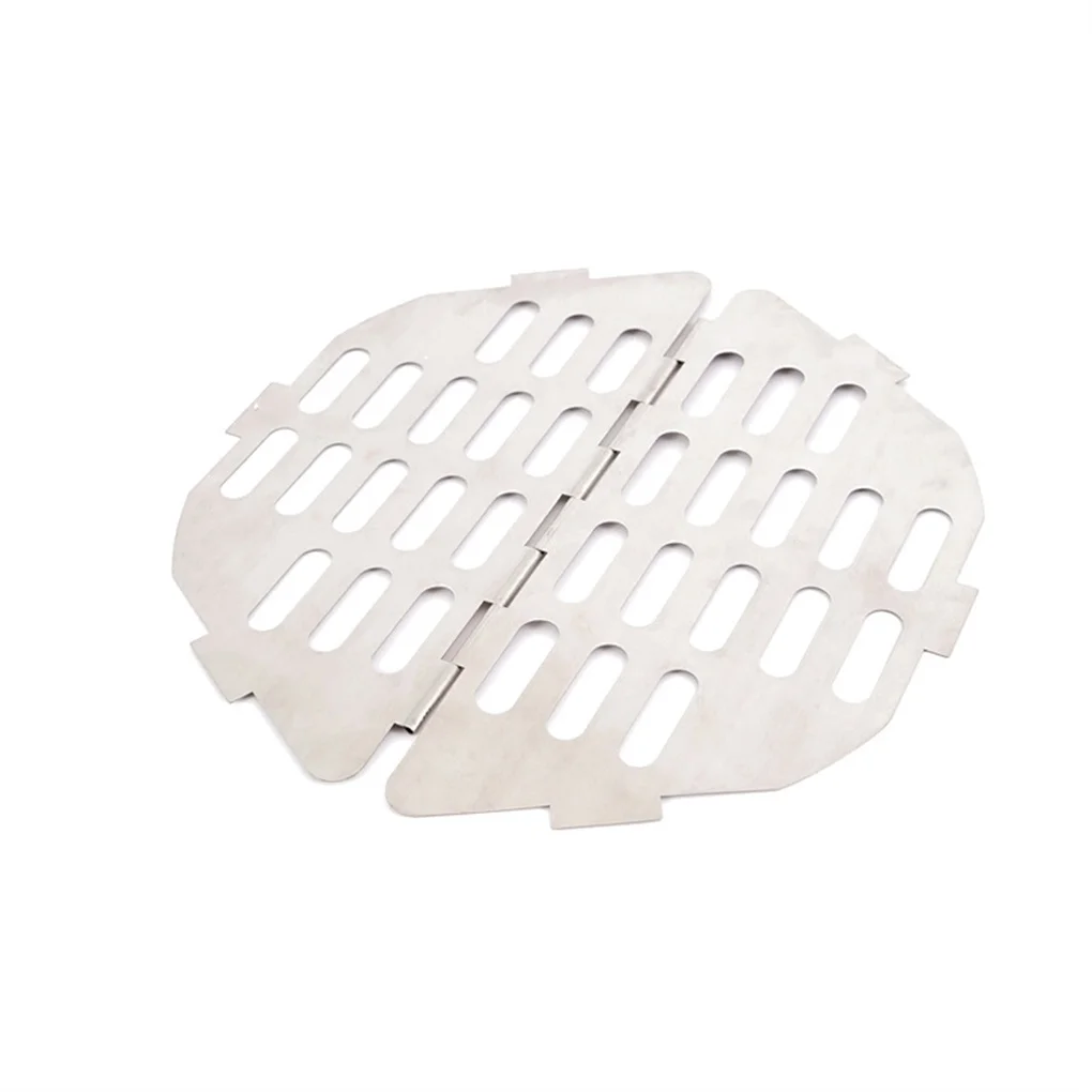

BBQ Grill Barbeque Grilling Holder Mat Mini Portable Cooking Rack Backpacking Hiking Picnic Cookware Accessories