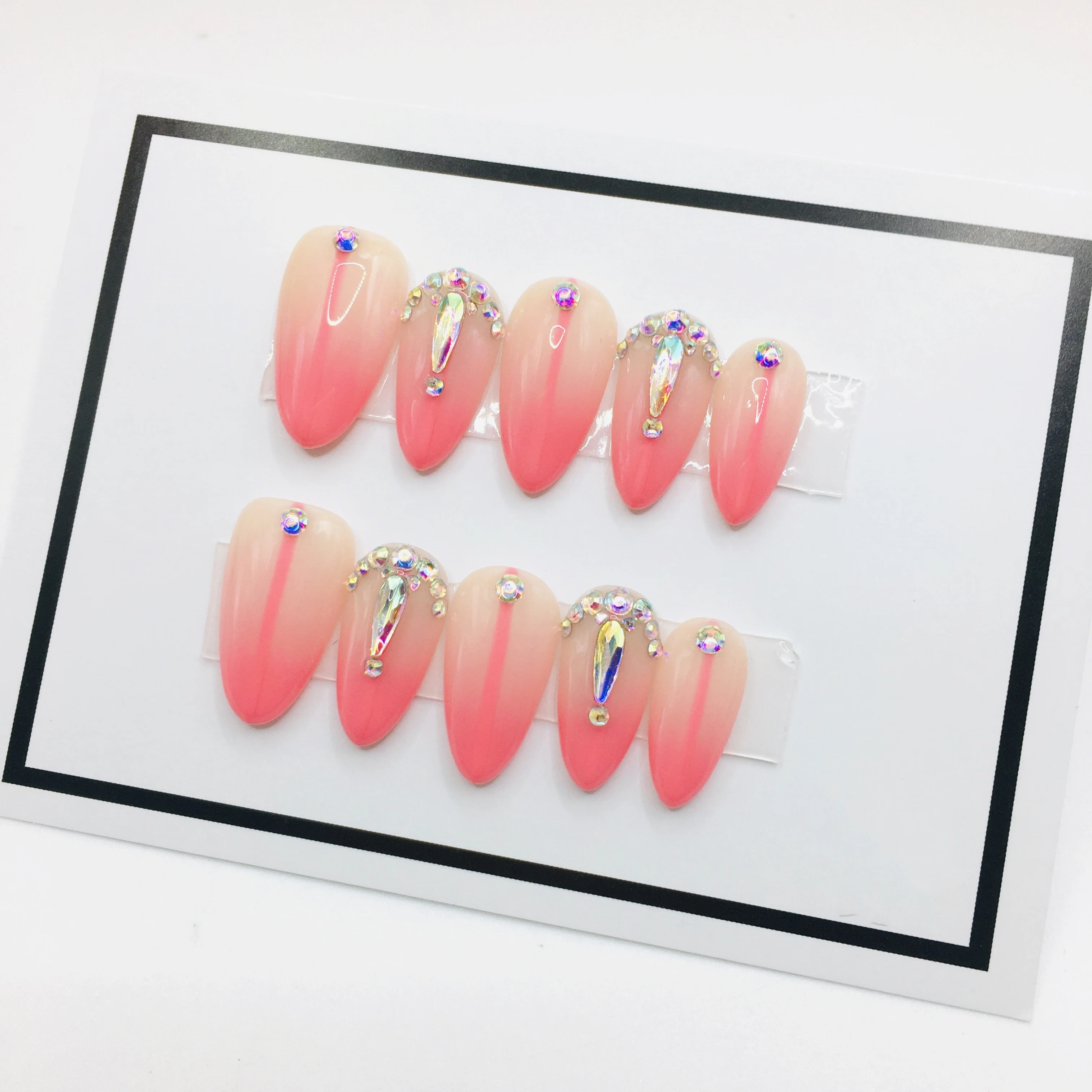 Весенняя коллекция милый 3D набор для ногтей женщин высококачественный