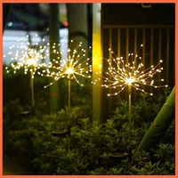 xiaomi solar fireworks light solar led jellyfish lights garden string light outdoor waterproof fairy lamps lawnholidaydecor