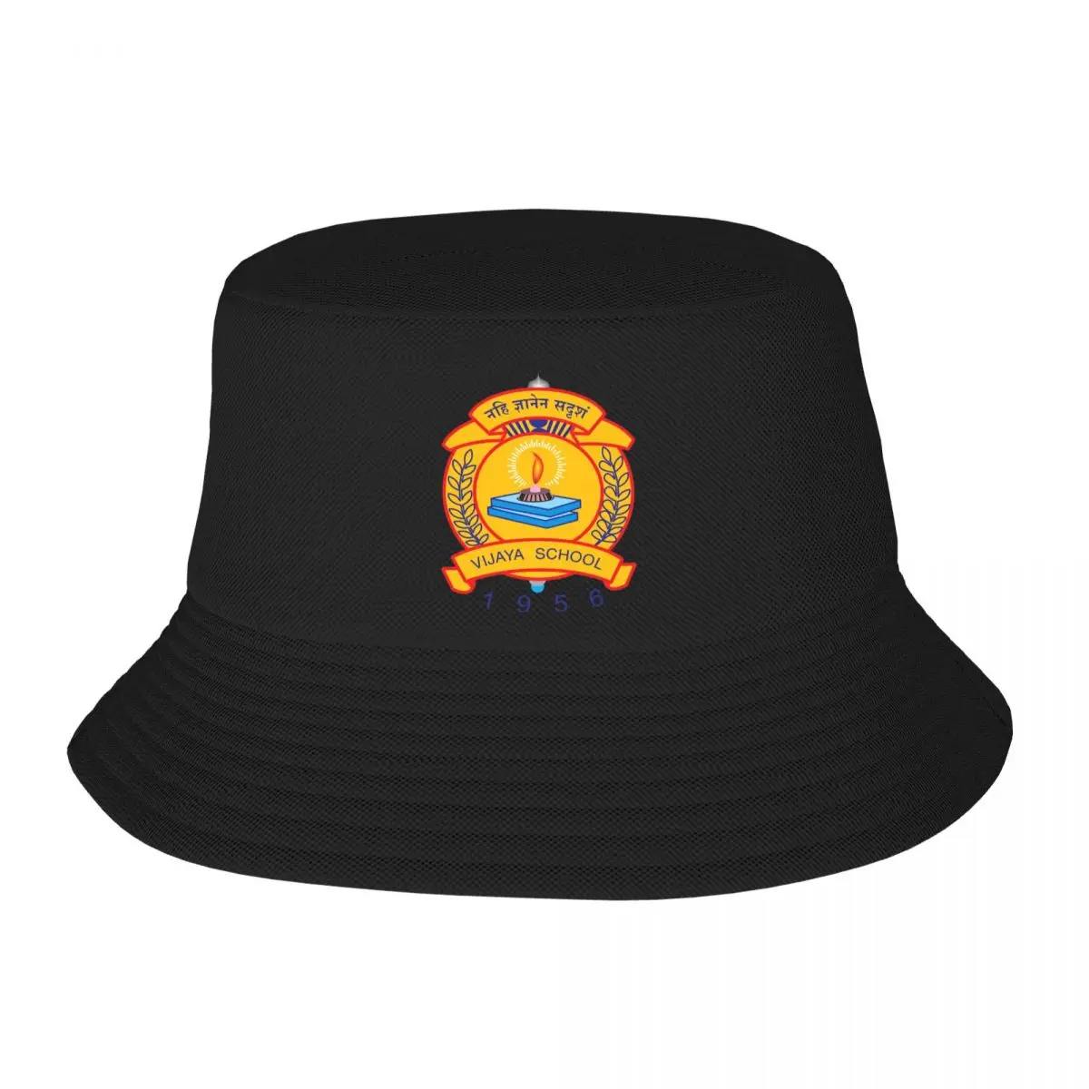 

Панама Vijaya с логотипом старшей школы, головной убор, детские головные уборы, крутые рыбацкие шляпы, летние пляжные рыболовные кепки унисекс