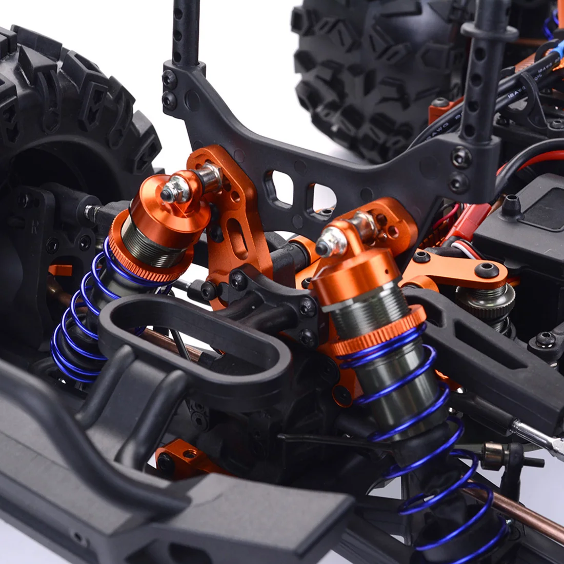 ZD Racing MT8 Pirates3 1/8 2.4G 4WD 90 км/ч Бесщеточный двигатель RC Car Monster Off-road Truck - черный