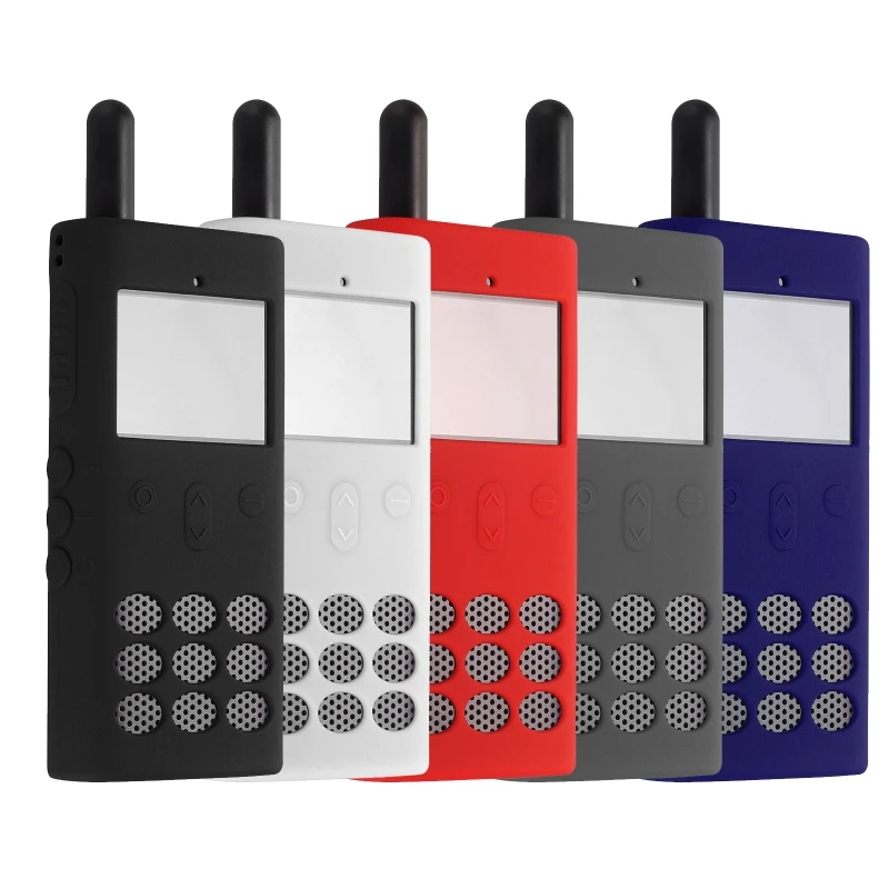 

Anti-Skidding Silicone Protective Cover Case Sleeve Skin for xiaomi Mijia Smart Walkie 3 Interphone Accessories H8WD