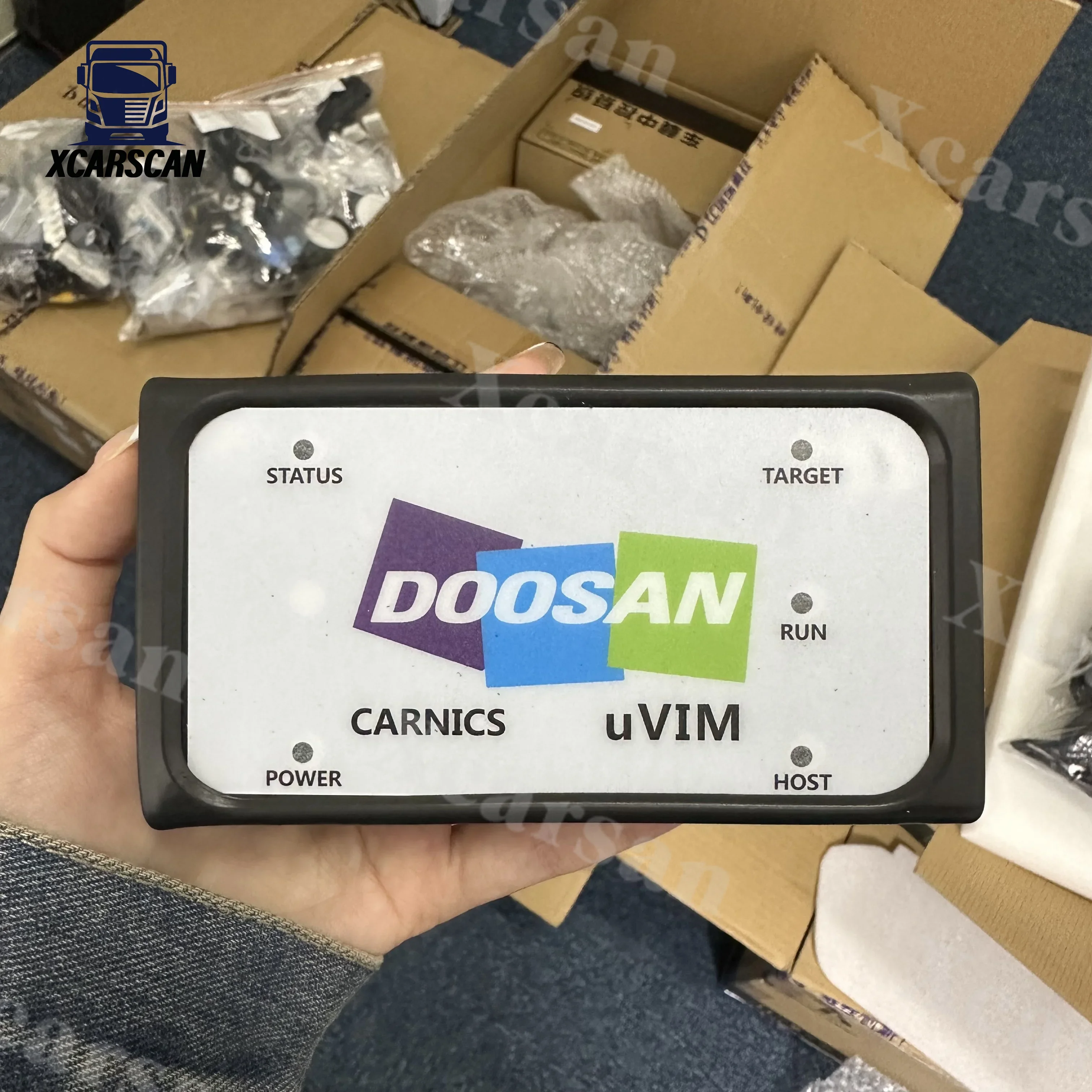 Для Doosan диагностический инструмент uvim детектор неисправностей двигателя