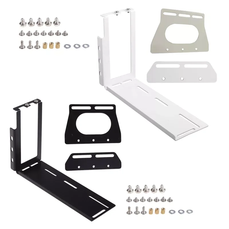 DIY Metal Graphics Cards Vertical Bracket Riser PCI Express Stent Mount Stand Holder for PC Case