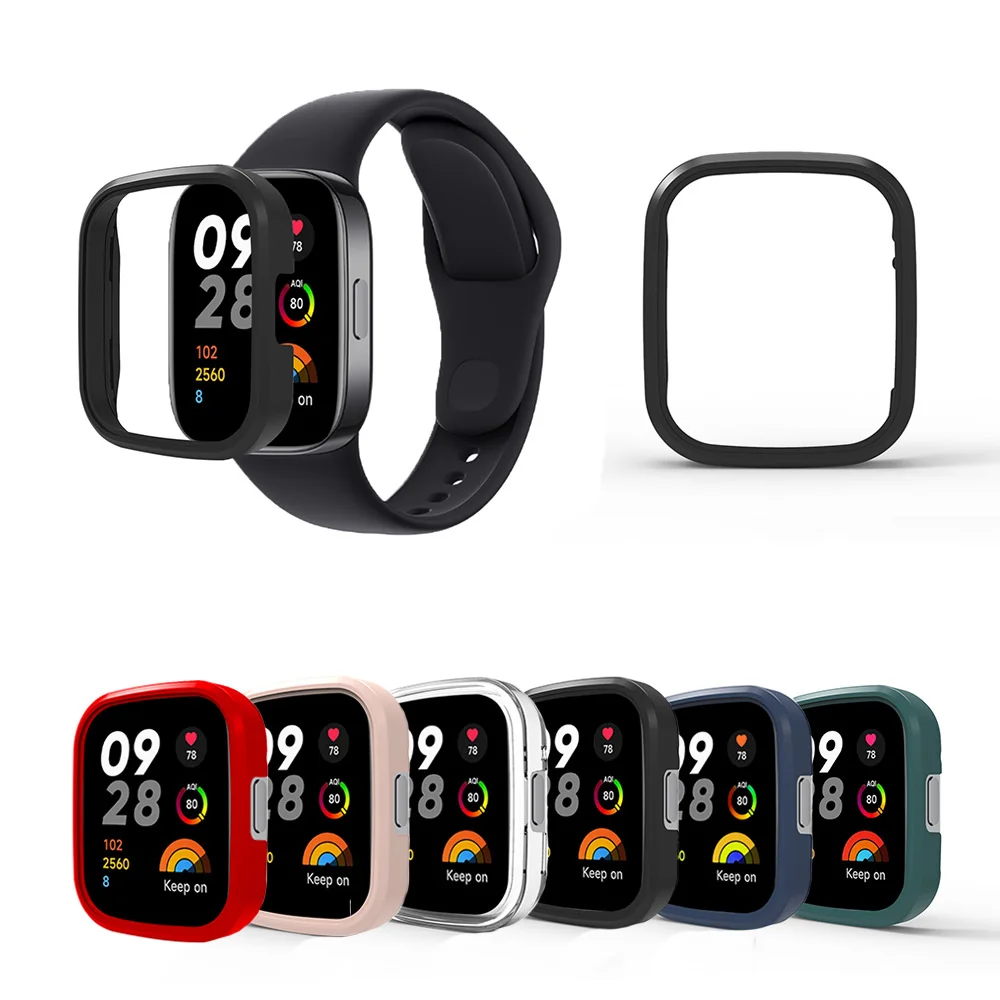 

Uhgbsd подходит для Redim Watch 3 защитный чехол Red Rice половина упаковки Anti Drop PC Hard