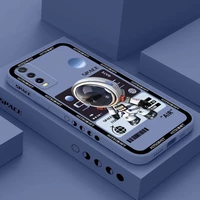 3d astronaut phone case for vivo y20 y20i y20s y12s y30 y33s y12 y15 y17 y19 y21 s1 pro y91 y93 y95 silicone cover
