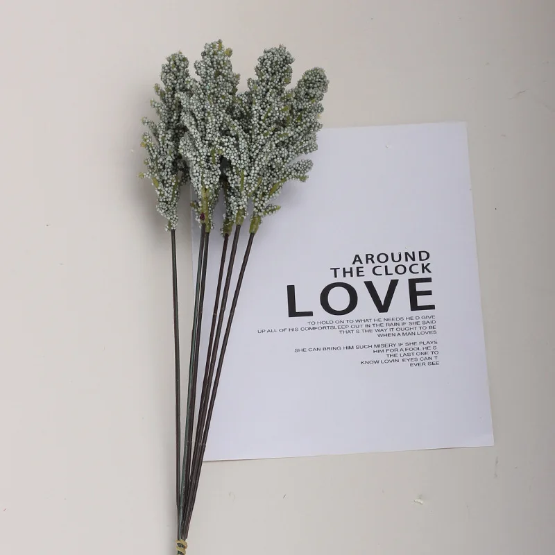 

MOONBIFFY искусственные цветы пшеница 6 шт