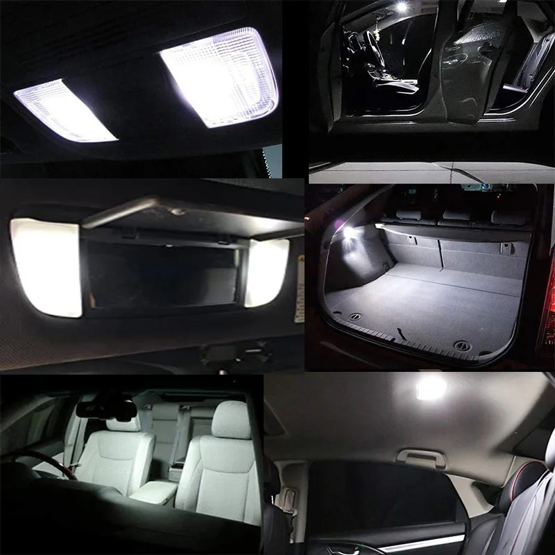 Светодиодные внутренние лампы Canbus без ошибок для Toyota Raize 2019 2020 2021 2022 2023