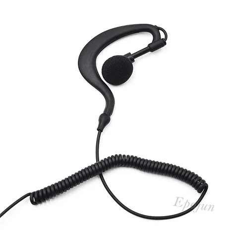 10 шт. 1-проводные клипсы для наушников с микрофоном гарнитура для наушников PTT для Motorola Radio EP450 CP040 CP200 CP300 DP1400 CB Radio аксессуары