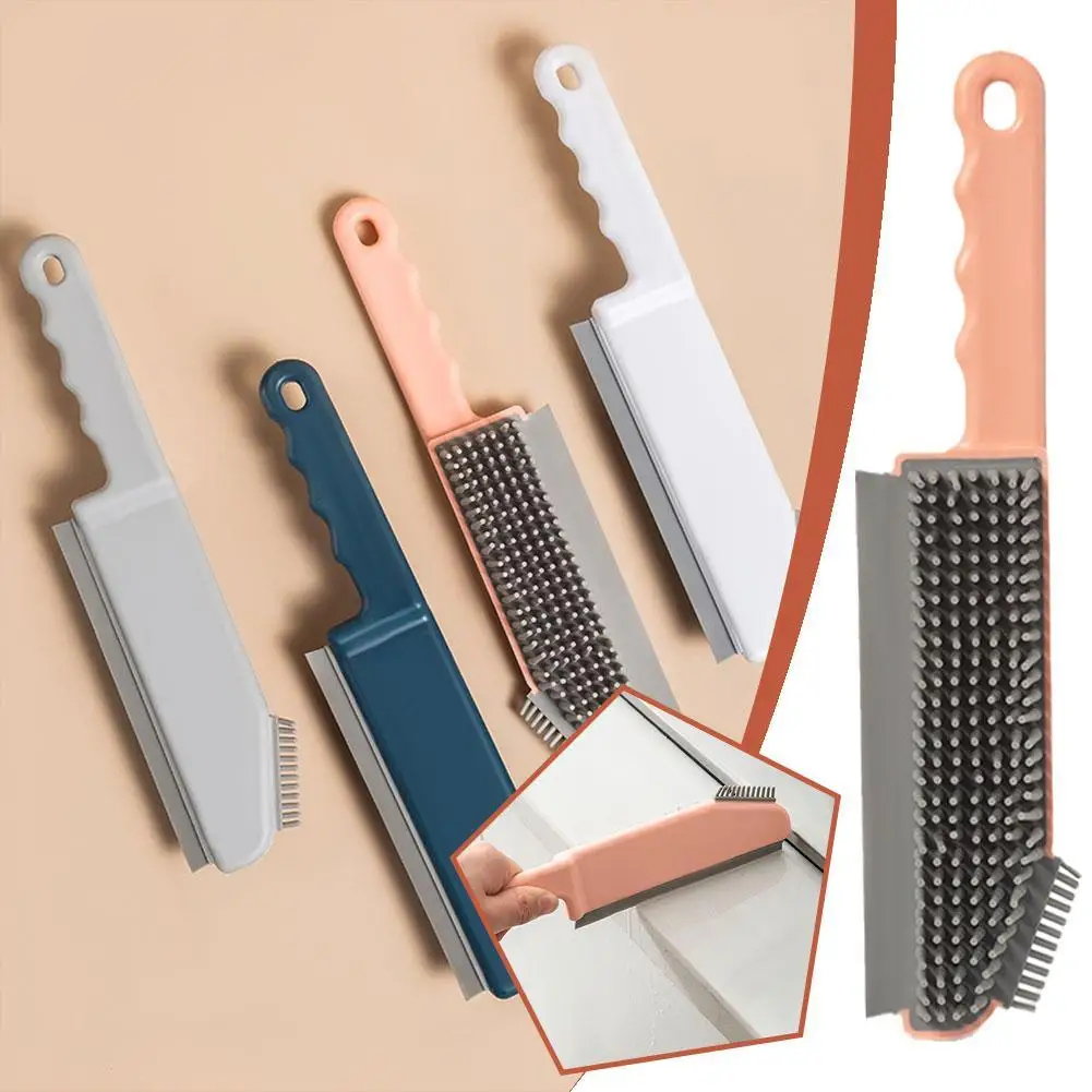 

Кухонная силиконовая щетка 3 в 1, щетка для очистки от загрязнений, щетка для очистки стекла, инструменты для очистки пола от мертвых точек
