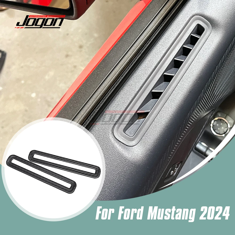 Карбон для Ford Mustang Dark Horse EcoBoost GT S650 2024 внутренняя дверная ручка автомобиля боковая