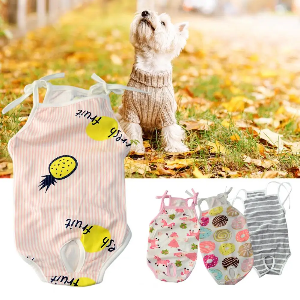 

Fabric Dog Diaper Pants Unisex Outdoor Use Pet Diaper Pants Soft Puppy Menstrual Pet Sanitary Pants Pet Clothing
