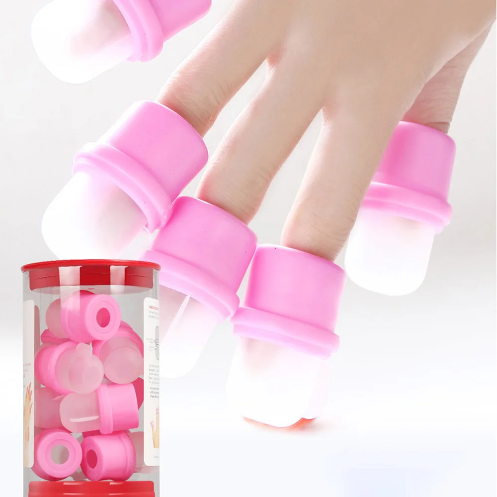 

Gel Nail Polish Remover Cover Nails Art Set 10 Pieces Nail Supplies for Professionals Tools