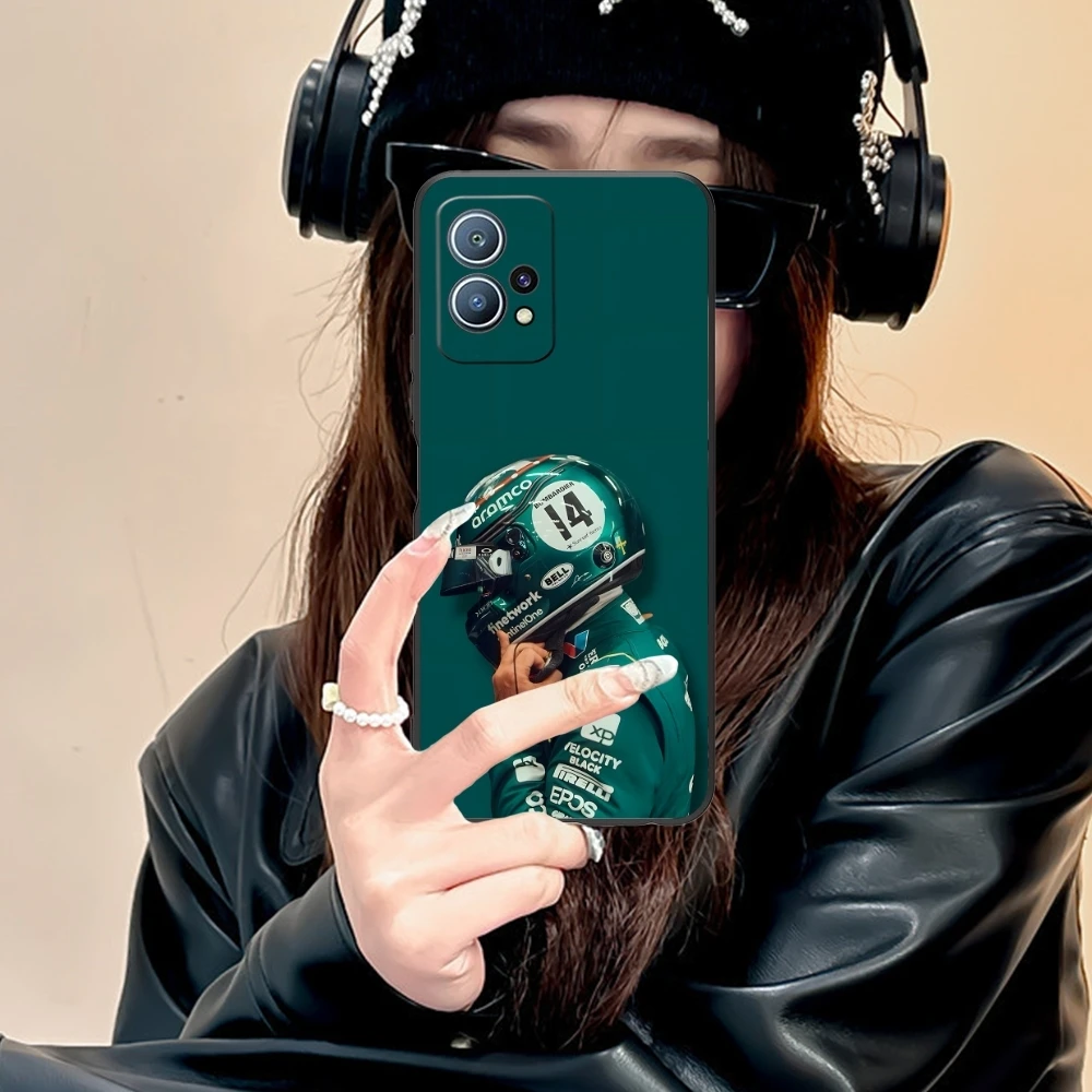 F1 Фернандо Алонсо Чехол для мобильного телефона Huawei P60 P50 P40 P30 P20 P10 P9 P8 Pro Lite Plus