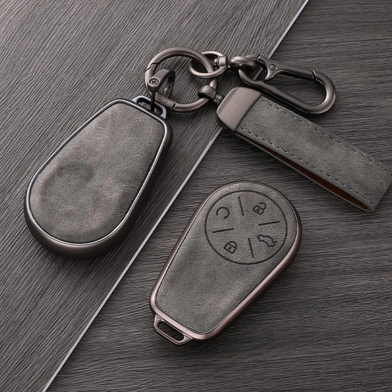 

ICAR для Chery Exeed VX FL 2024 брелок из искусственной кожи чехол для автомобильного ключа с дистанционным управлением брелок для ключей автомобильные аксессуары