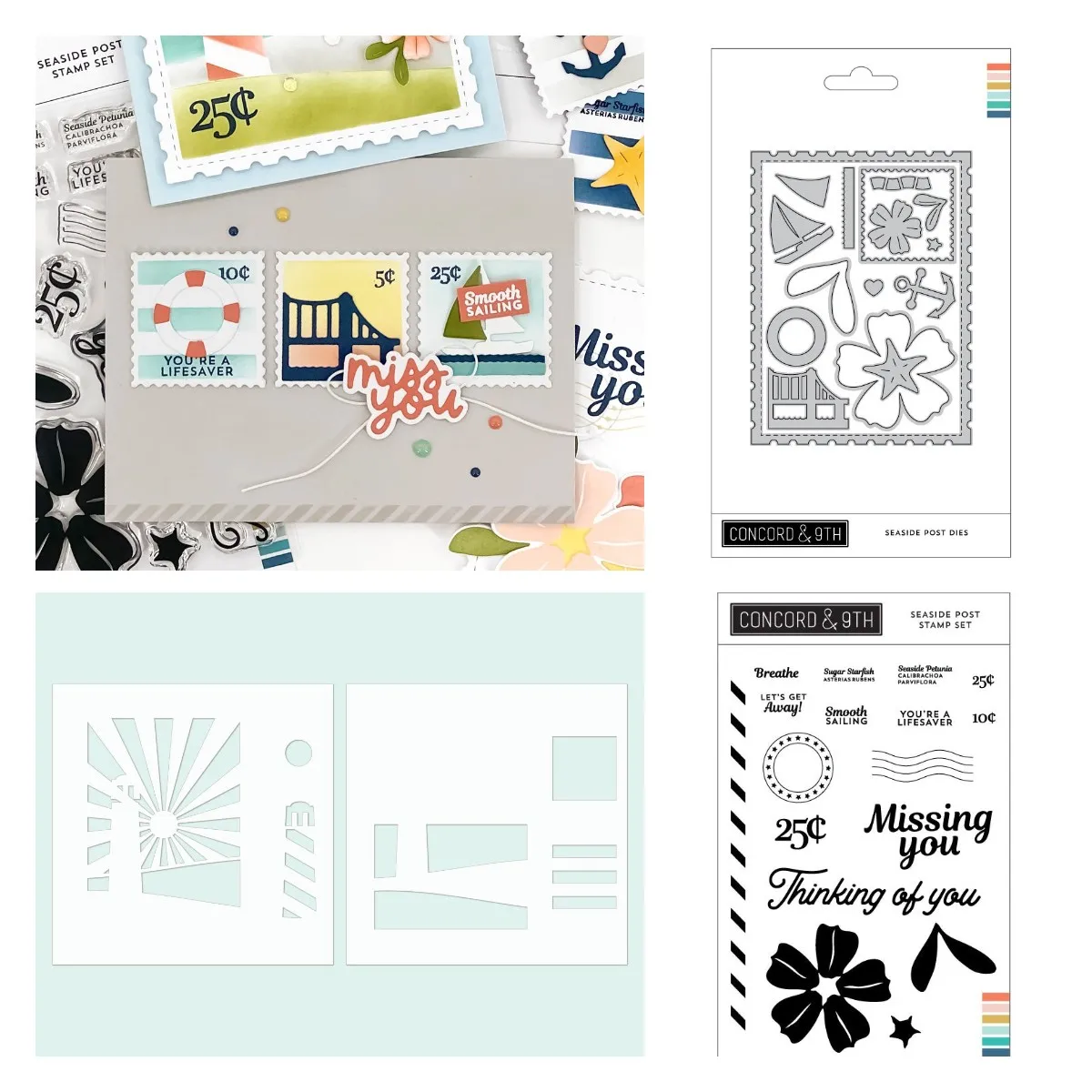 Металлические штампы Морской Почтовый Отсек новые трафарет для детской отделки