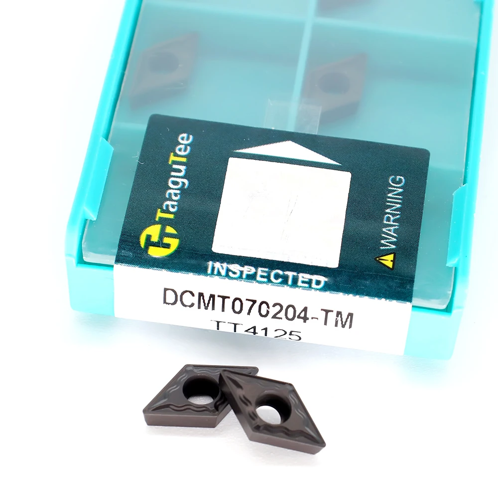 

Бесплатная доставка, 10 шт./партия, Φ TT4125, карбидные токарные вставки, аксессуары, режущие инструменты DCMT0702