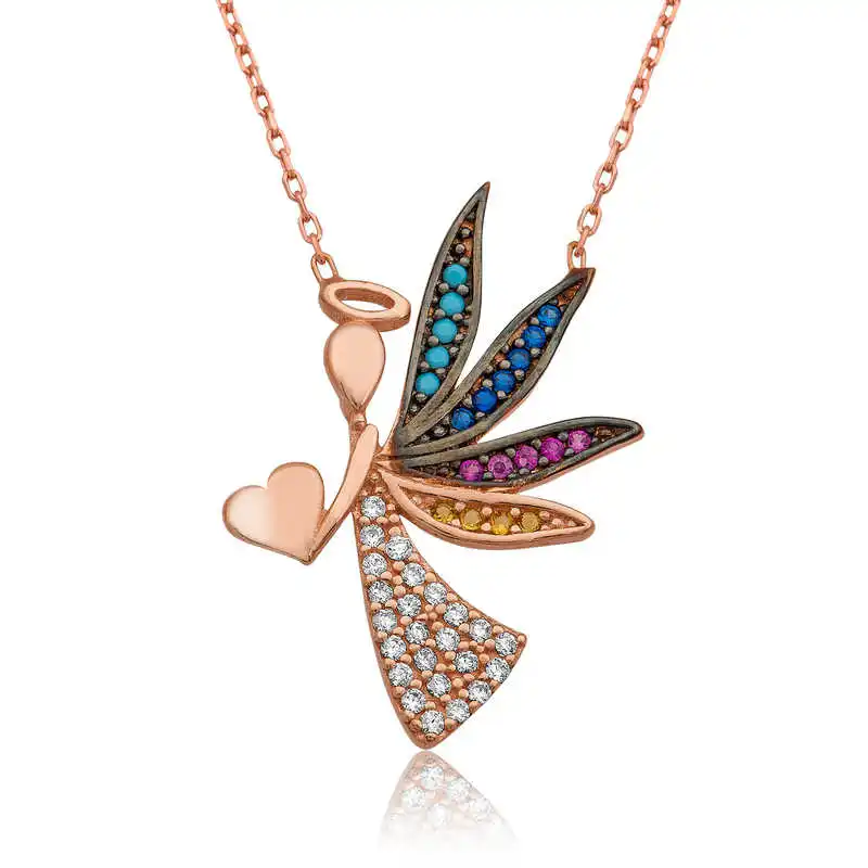 

Tevuli 925 Sterling Silver Love Angel Lady Necklace