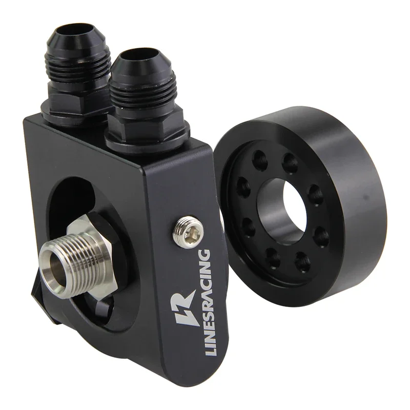 

73 Degree C Thermostatic Oil Cooler Sandwich Adapter & Spacer Fits for Subaru BRZ for Toyota 86 13-19 for Scion FR-S 13-15