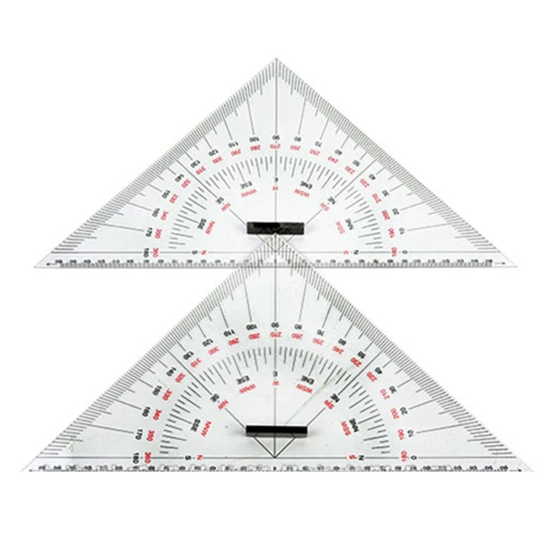 

Chart Drawing Triangle Ruler For Ship Drawing 300Mm Large-Scale Triangle Ruler For Distance Measurement Teaching Engineering Des