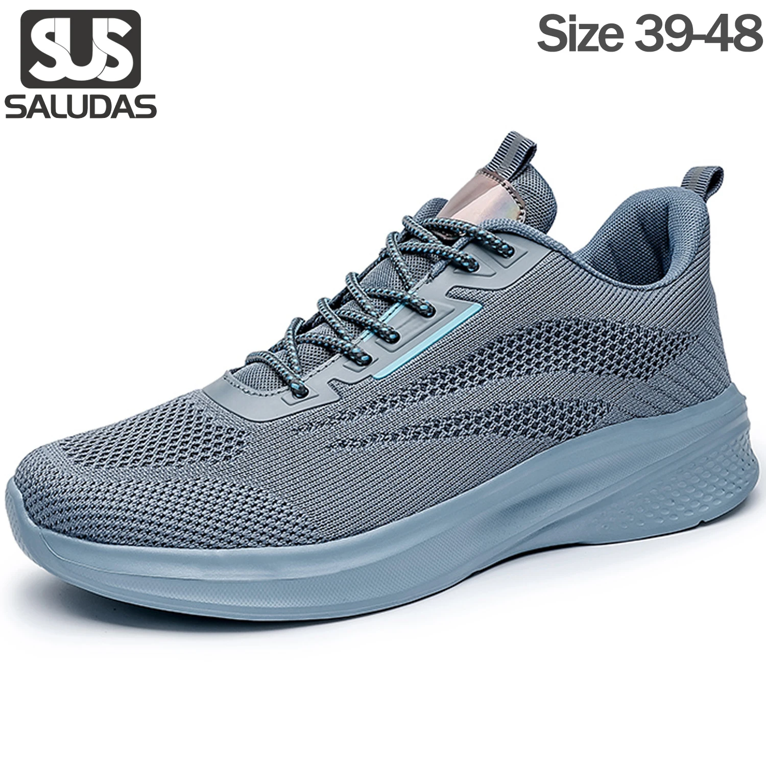 

SALUDAS Men Running Shoes Sneakers Tennis Workout Walking Gym Athletic EVA Sole Breathable Comfor Non Slip Sports Shoes48